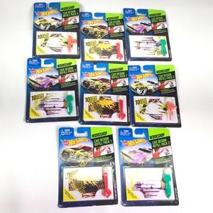 Hot Wheels Workshop Car Design Refill Packs Lot of 8 NEW 80 Total Decals